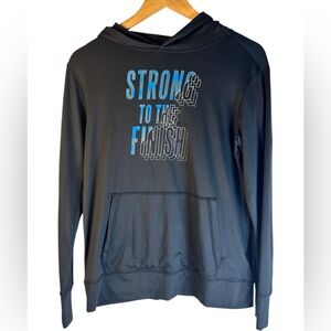 Runway “Strong to the Finish” Lightweight Hoodie – Size L